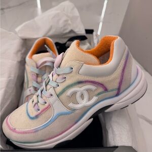 CHANEL Multicolor Athletic Shoes